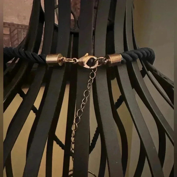 Two Circle Pendant Necklace - Picture 2 of 3